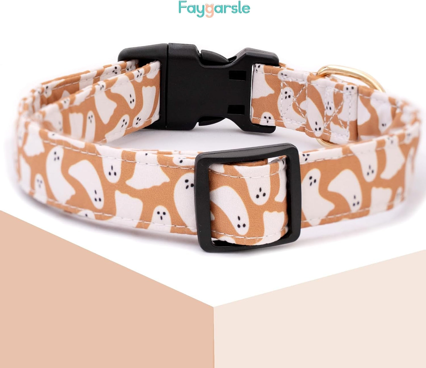 Faygarsle Dog Collar for Small Medium Large Dogs Colorful Puppy Collars for Female Dogs Toy Building Blocks Patterned Pet Collars for Summer Spring Wedding Puppy Girl Dog Collar M