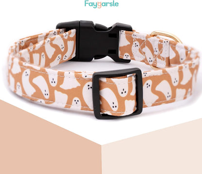 Faygarsle Dog Collar for Small Medium Large Dogs Colorful Puppy Collars for Female Dogs Toy Building Blocks Patterned Pet Collars for Summer Spring Wedding Puppy Girl Dog Collar M