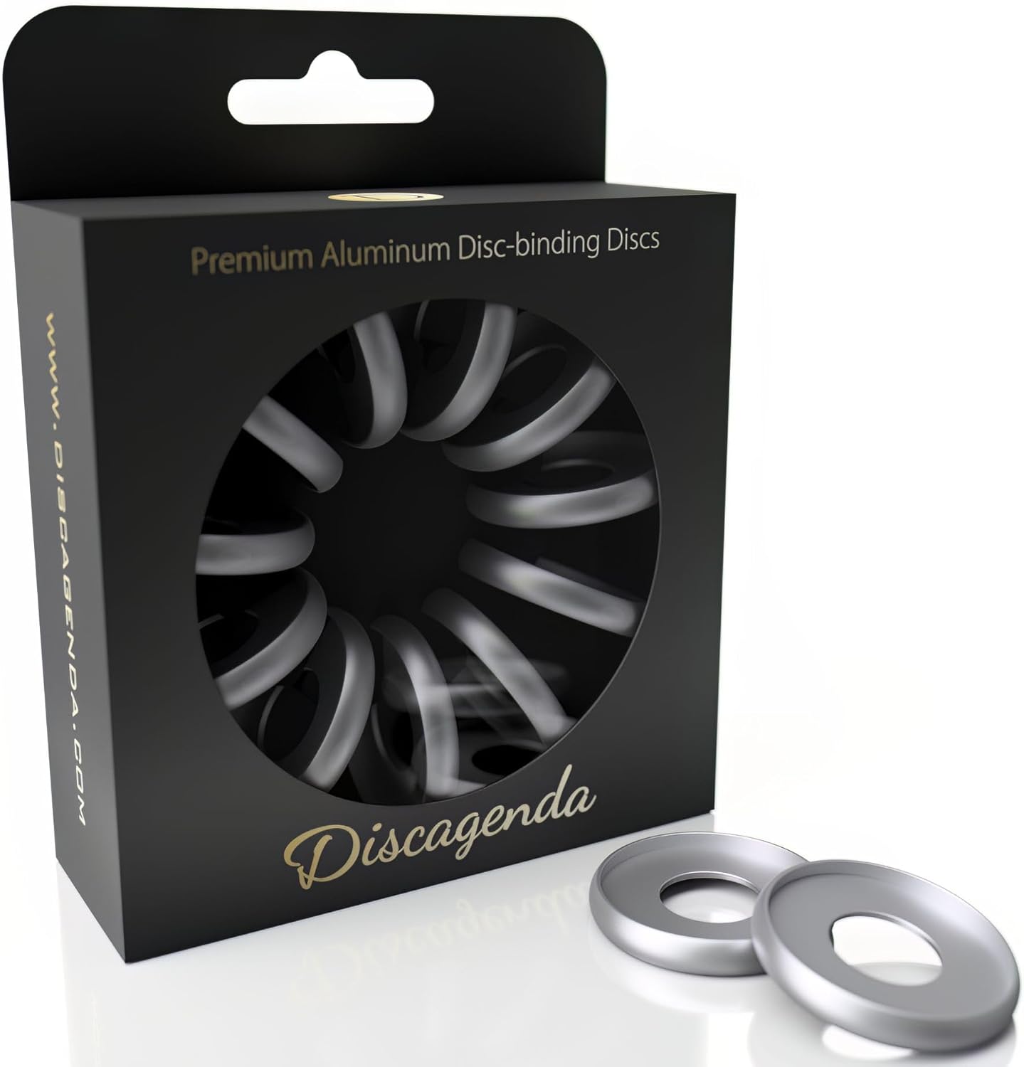 Discagenda Discbound Discs (Gold, 9 Piece 1.65in)