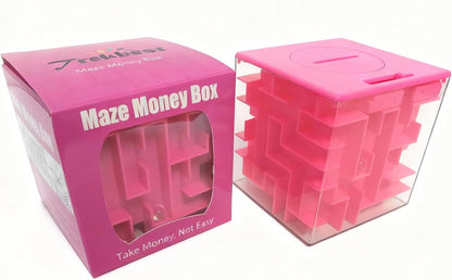 Trekbest Money Maze Puzzle Box - A Fun Unique Way to Give Gifts for Kids and Adults (Green)