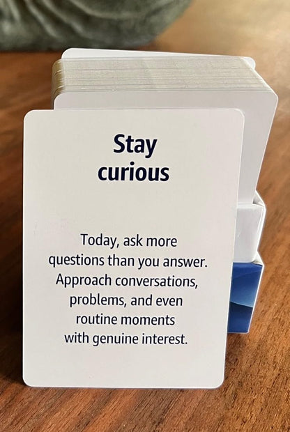 Intention Cards, Choose Your Edition | 80 Daily Prompts for Clarity & Focus (Kids edition)