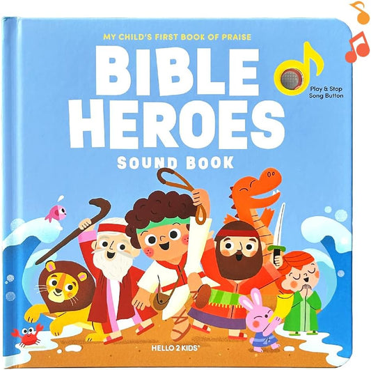 Dance with Jesus Christian Sound Books for Kids - 6 Bible Songs for Toddlers – Christian Gifts for Kids - Baby Bible for Baptism, Christening, Dedication Gifts, Sunday School, Preschool Homeschool