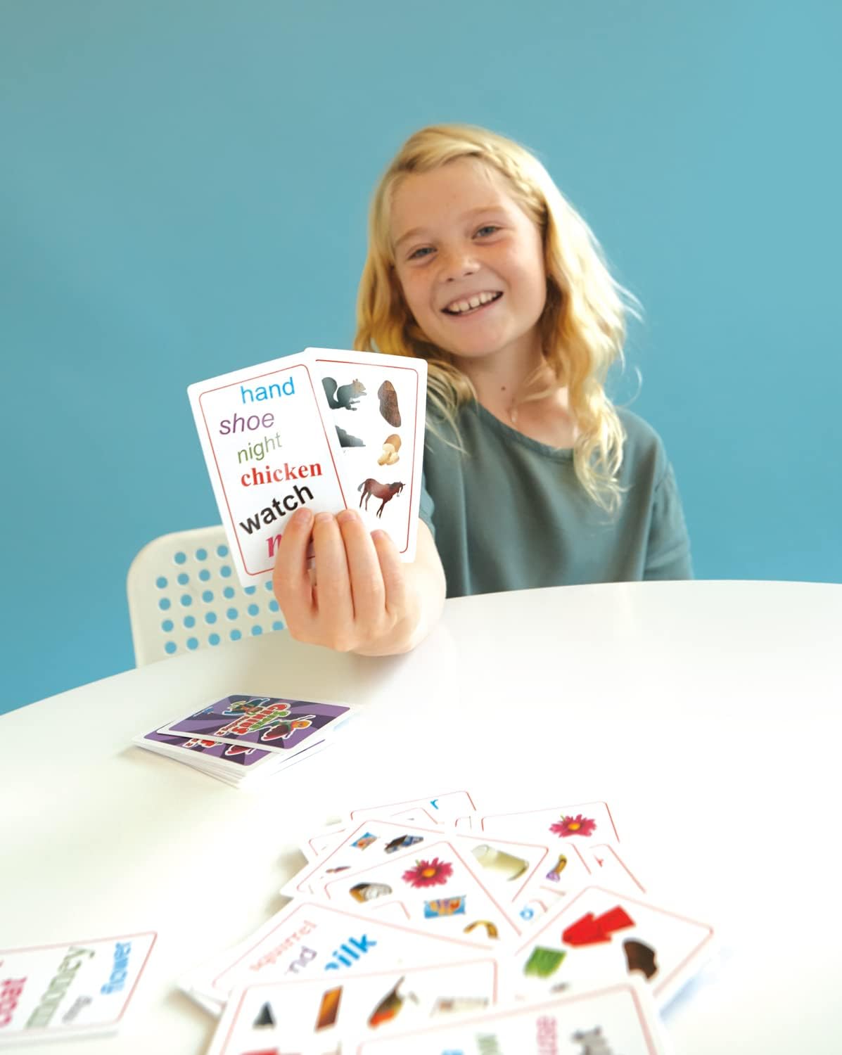 Blue Orange Super Genius Multiplication 2 - Tabletop Card Game, Fun Flash Card Concentration Matching Game for Kids, Ages 8+, 1-6 Players, Teacher Approved, Learn 6-9 Multiplication Tables Games