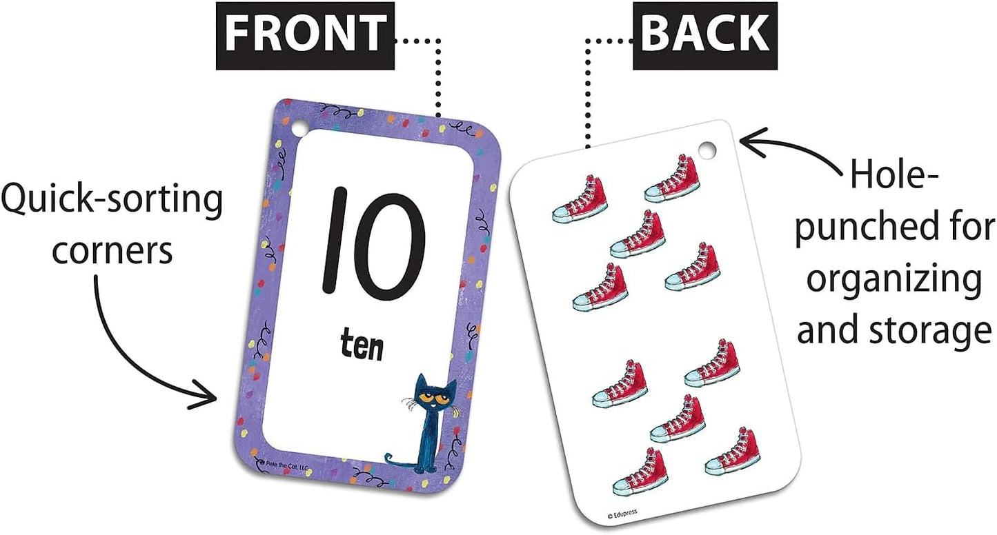 Pete The Cat® Numbers 0–25 Flash Cards (EP62066)