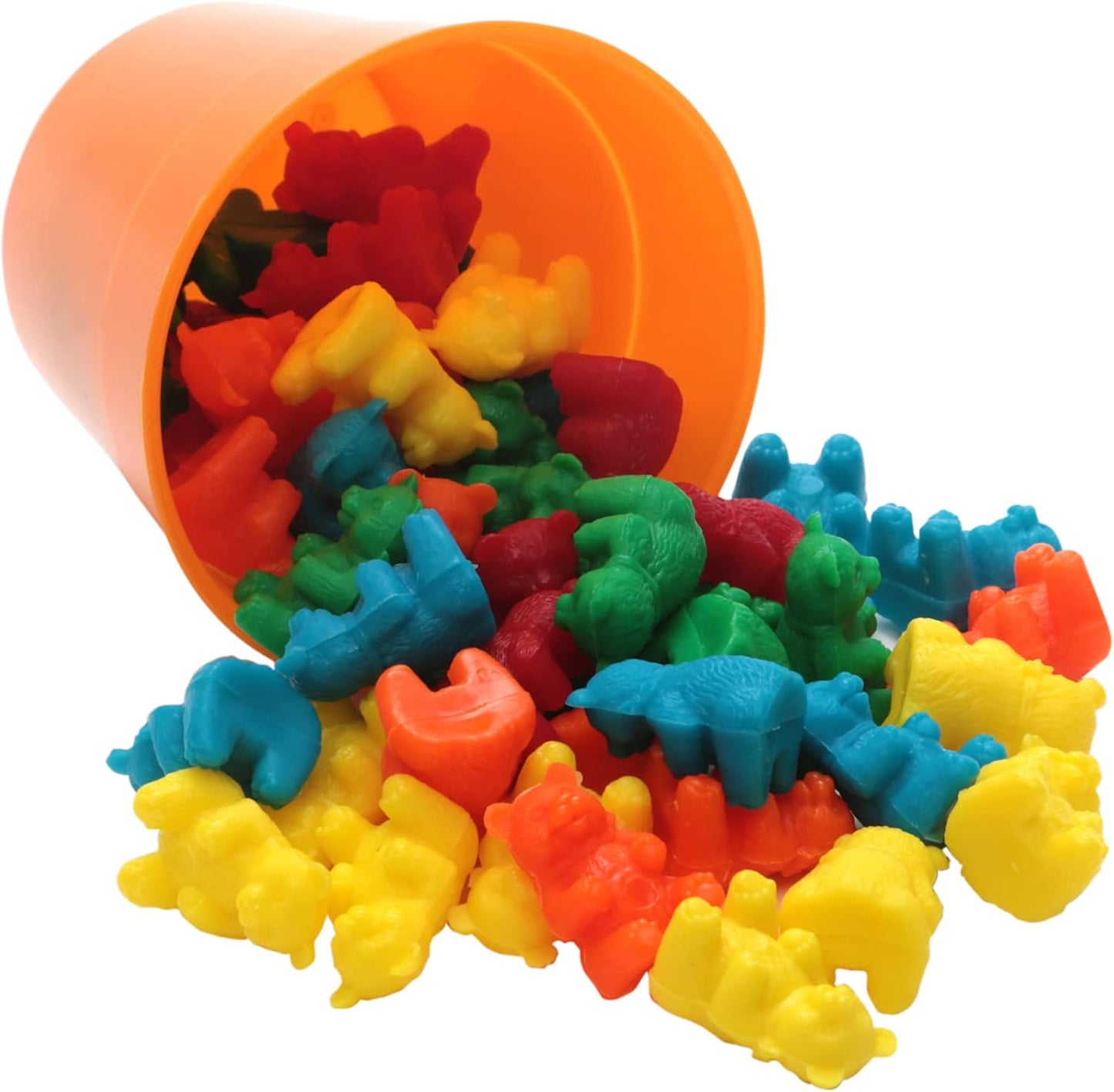 50 Counting Bears with 5 Cups