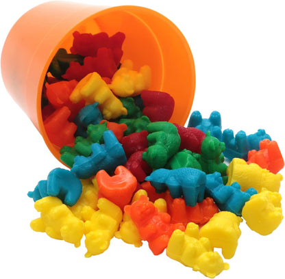 50 Counting Bears with 5 Cups