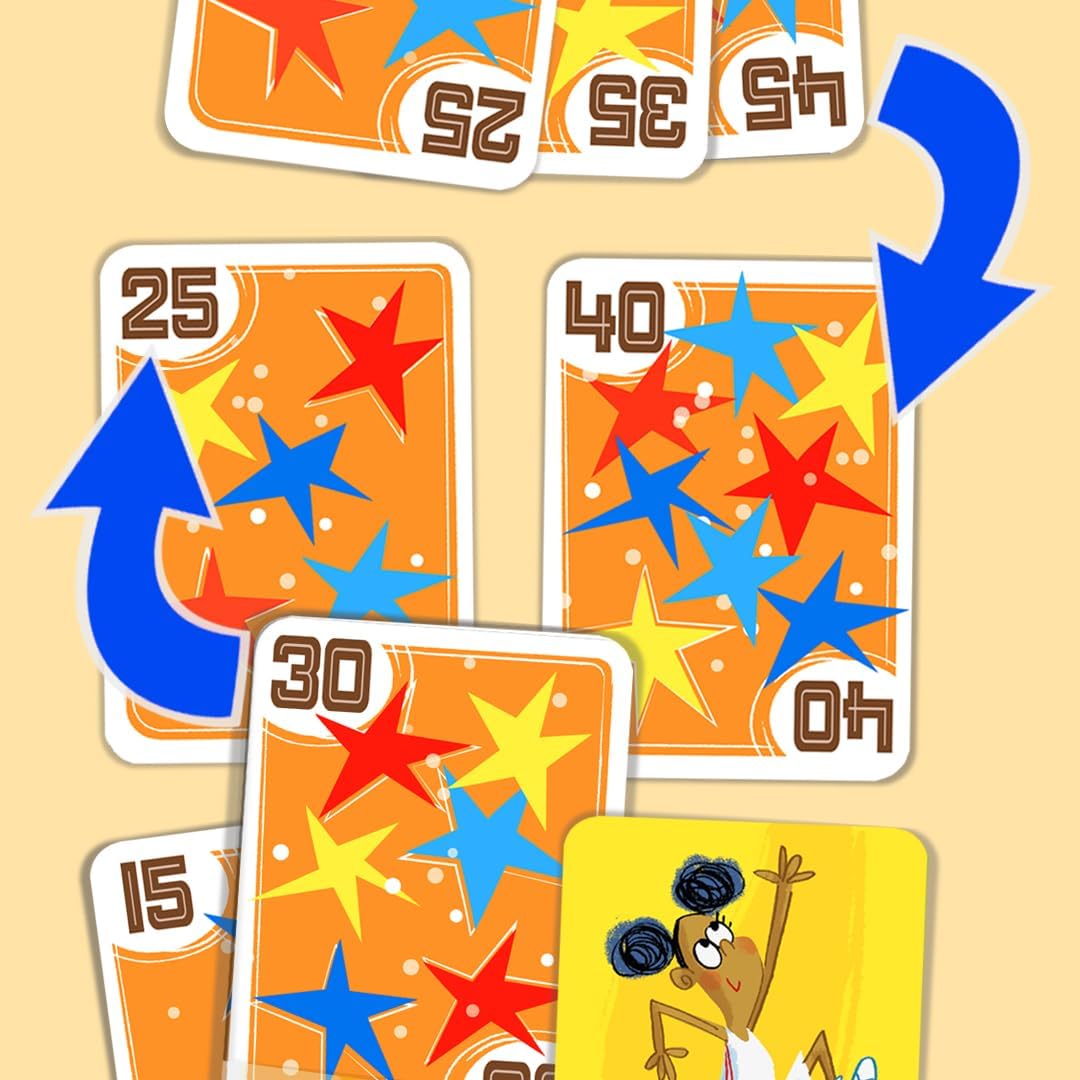 Melon Rind Jump 1, Math Game for Kids Learning Adding and Subtracting by 1, Lively, Card Game, Quick Activity for Boosting Math Confidence, Easy Screenless Fun, Perfect for Kindergarteners, Ages 5+