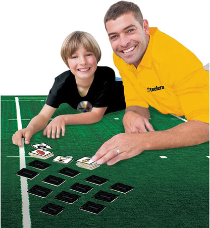 MasterPieces Sports Games - NFL Matching Game - Game for Kids and Family - Laugh and Learn