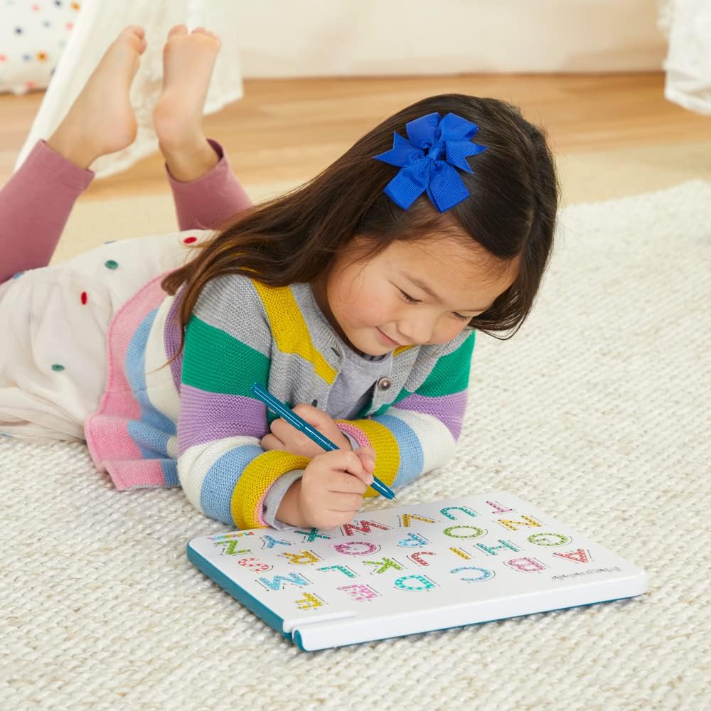 Playskool Magnatab — Numbers and Shapes — Magnetic Board Toy Letter Tracing for Toddlers Learning and Sensory Drawing — for Kids Ages 3 and Up