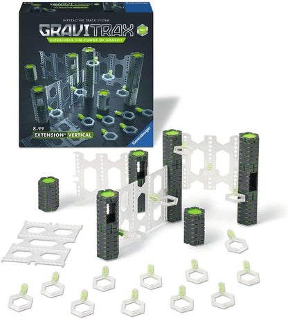 Ravensburger GraviTrax PRO: Vertical Expansion Set - Advanced Marble Run STEM Toy | EncourAgess Experimentation and Creativity | Compatible with All GraviTrax Systems | Gift for Kids Ages 8+