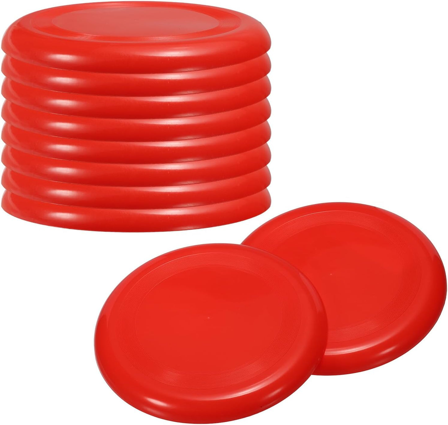 PATIKIL Flying Disc Colorful Plastic Flying Disk Flyer for Outdoor Sports Training Playing Lawn Game