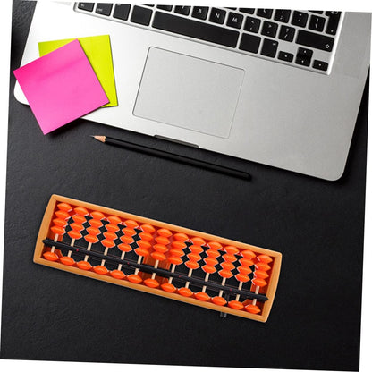 Toddmomy Chinese Abacus for Boys and Girls Portable Counting Tool for Arithmetic Simple Design for Preschool and Elementary Students