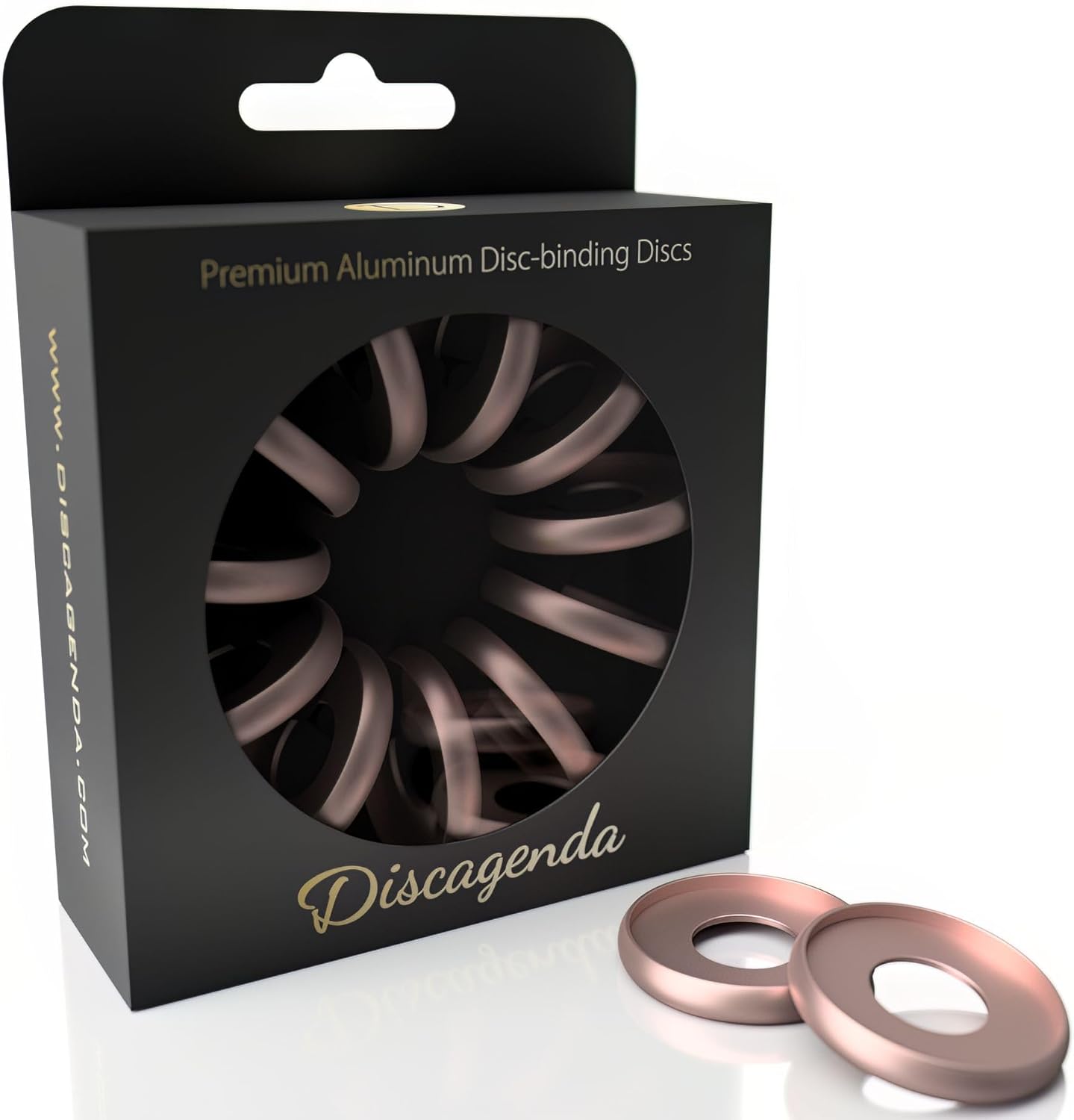 Discagenda Discbound Discs (Gold, 9 Piece 1.65in)