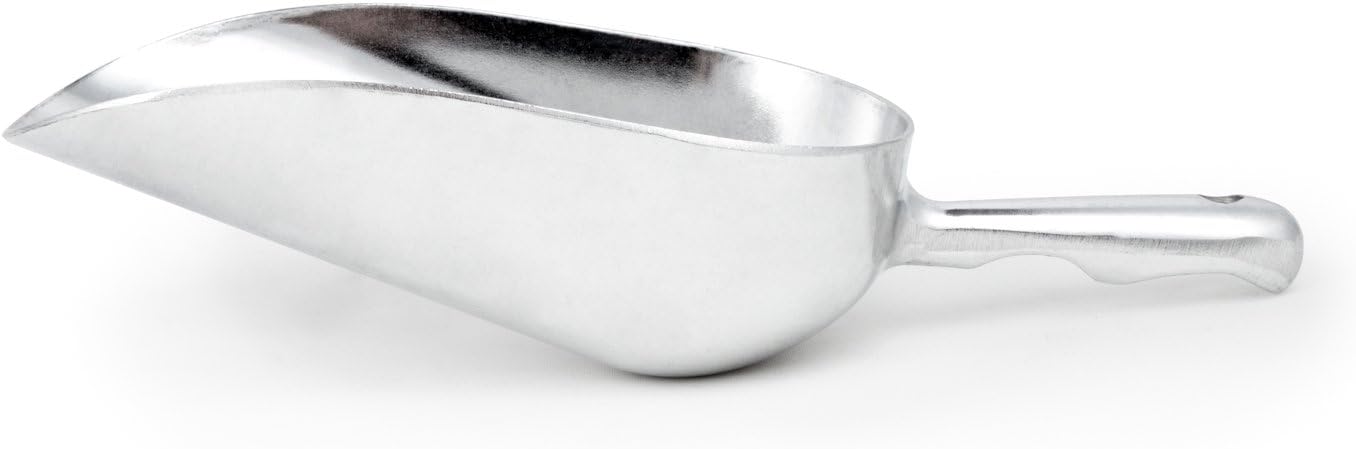 Fox Run Brands 5850 Aluminum Ice Scoop, 5oz, Silver