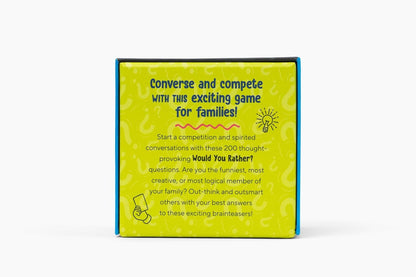 Would You Rather? Family Card Game: Fun Questions, Hilarious Answers, Lively Conversations!