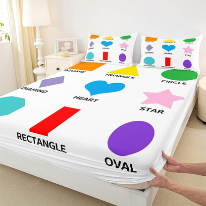 Chemistry Bed Sheets for Kids Teens Girls Boys,Chemical Experiment Fitted Sheet Twin,Science Themed Sheets for Math Lovers,Chemistry Lab Bedding Set,White and Black