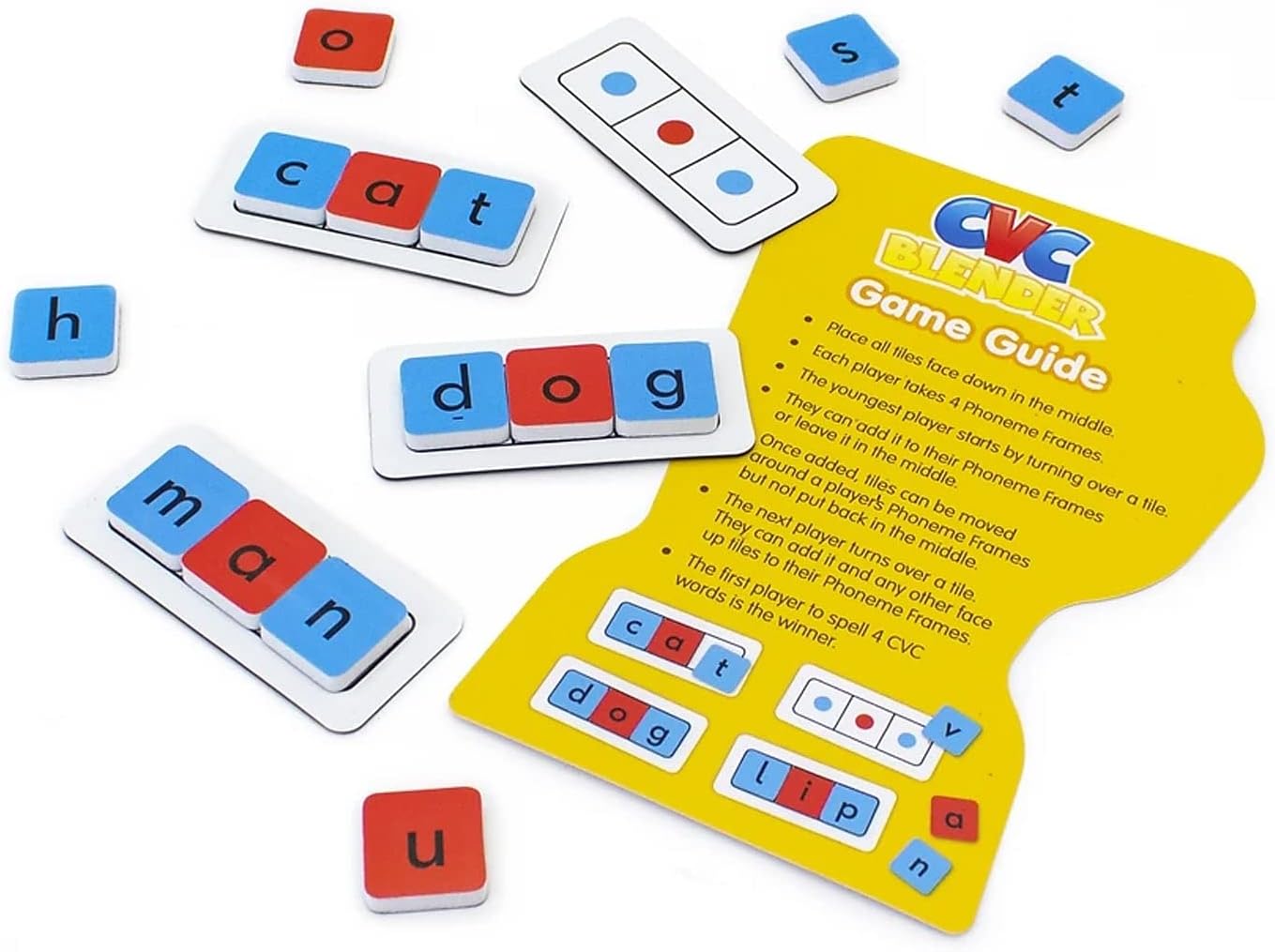 Junior Learning CVC Blender - Blend Sounds to Make Words, Multi