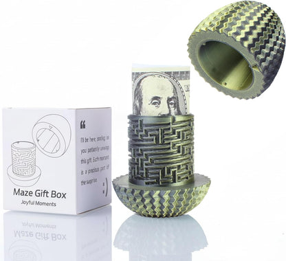 2026 Creative Gift Box: Easter Egg Mystery Puzzle with Hidden Compartment, Reusable Brain Teaser Game for Adults & Kids, Money Gift Ideas for Birthday Christmas Party Celebration