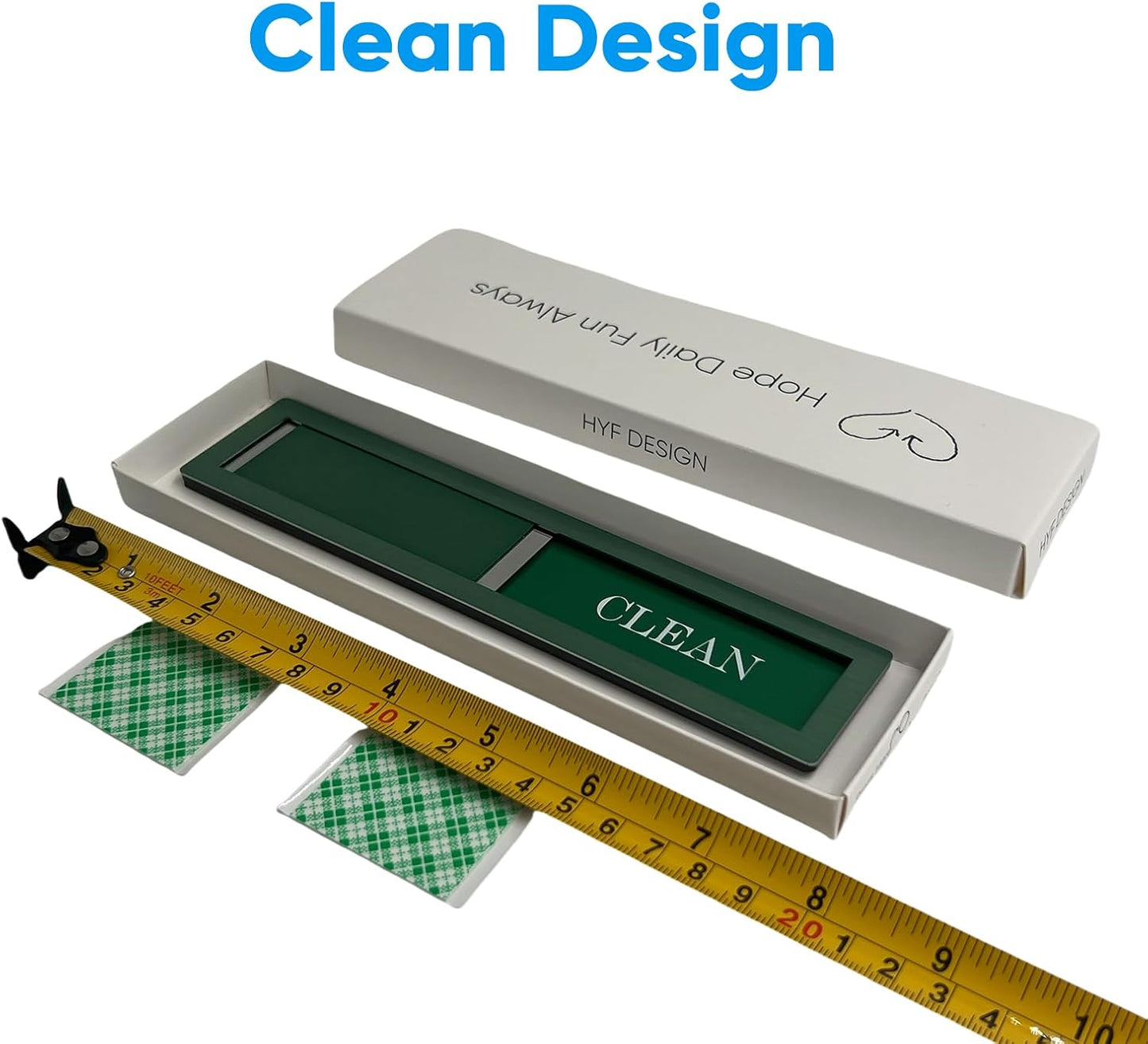 Clean Dirty Magnet for Dishwasher, Premium Stainless Steel, Dirty/Clean Speckled Design, Durable Magnet & Clear Indicators with Extra Tape (Silvery-Gray-01)