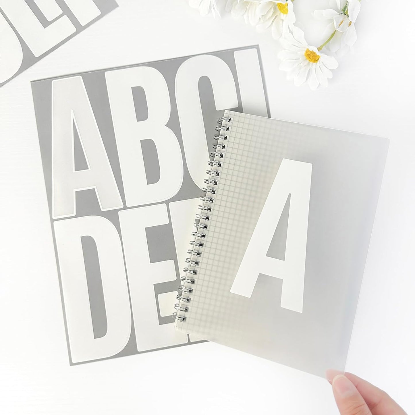 480 Pcs Waterproof 3" Vinyl Alphabet & Number Stickers - Self-Adhesive for Mailboxes, Windows, Doors, Signs, Vehicles & More, Black