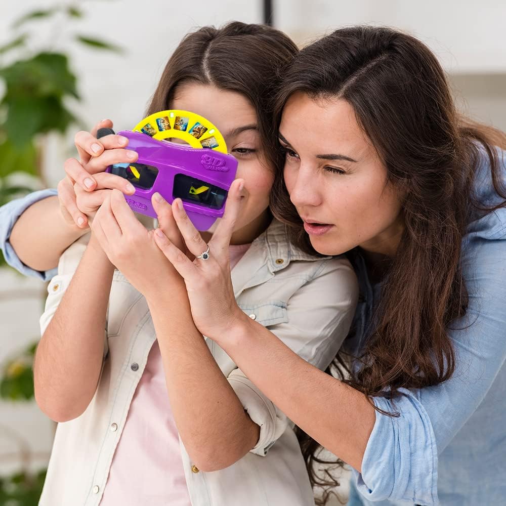 ArtCreativity Classic 3D Viewfinder for Kids, 6 Reels Included with 42 HD Images, View Finder for Children, Nostalgia Retro Toys, Nature Educational Toys, Learning Toy for Kids, Toddlers, Ages 3+