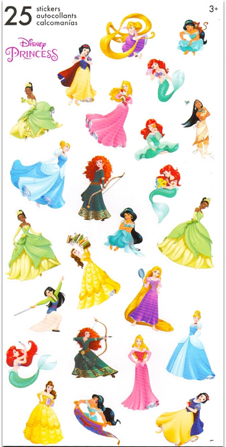 Disney Princess Math Games Set - Bundle with Addition and Subtraction Flash Cards for Boys, Girls | Disney Princess Learning Toys for Kids Ages 5-6