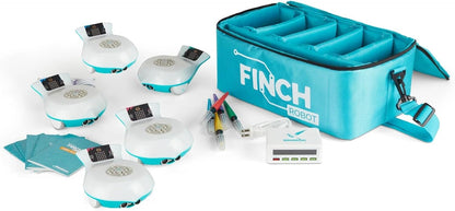 BirdBrain Finch Robot 2.0 with Microbit - STEM Coding Robot Toy for Kids & Adults - Learn Python & 8 Coding Languages - Programmable Robotics Kit - Remote Control & App Controlled | Ages 5-16
