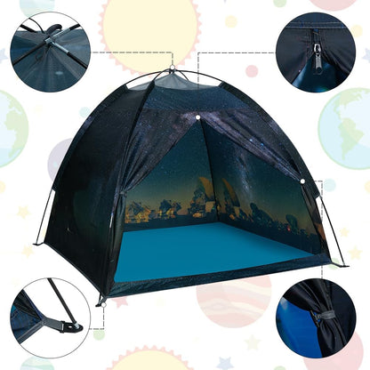 Mnagant James Webb Space Telescope Kids Play Tent Indoor & Outdoor for Boys and Girls(61" x 61" x 45")