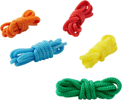 Serabeena Lacing Cards for Kids Ages 3-5 - Safari Animal Sewing Cards | Screen-Free Toddler Lace-Up Toy & Activity with 5 Laces & Storage Box for Hand-Eye Coordination and Fine Motor Skills