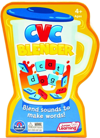 Junior Learning CVC Blender - Blend Sounds to Make Words, Multi