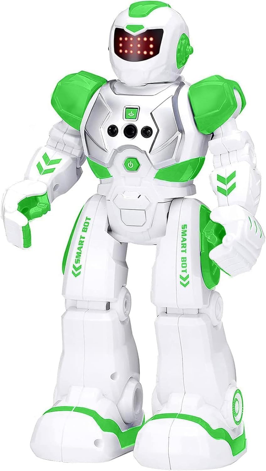 KingsDragon Robots Toy for Kids, RC Gesture Sensing Toy, Interactive Walking Singing Dancing Robot Birthday Presents for Boys Girls Age 6 7 8 9 Years Old