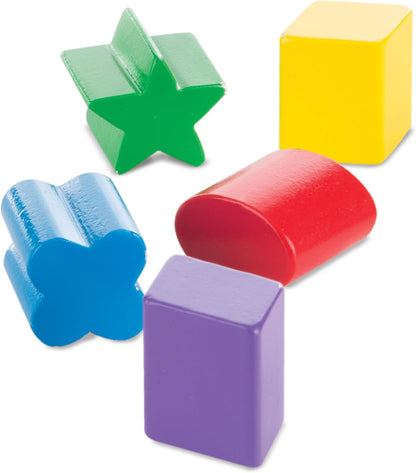 Melissa & Doug Match and Roll Shape Sorter - Classic Wooden Toy