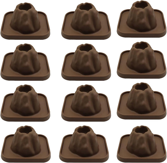 jarbins 10Pcs Volcanic Model School Figure Model Experiment for Volcano Science Kit Volcano Eruption Toy DIY Demonstration Props