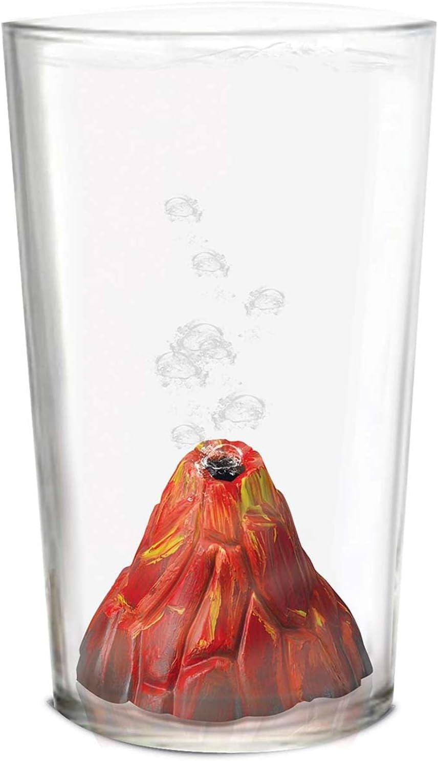 4M: KidzLabs: Pocket Volcano - Create Mini Tabletop Volcanic Eruptions, Baking Soda, Chemical Reactions Kit, STEM Science Activity Set, Kids Ages 5+