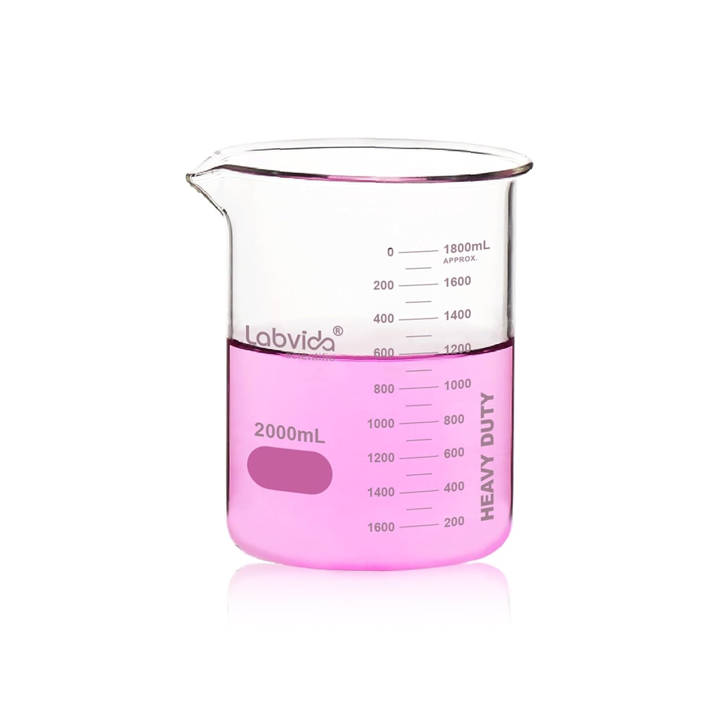 12pcs 50ml Upgrated Thick Glass Beakers, Shot Glass Beaker set, 3.3 Boro Griffin Low Form, Double Scale, LVA003