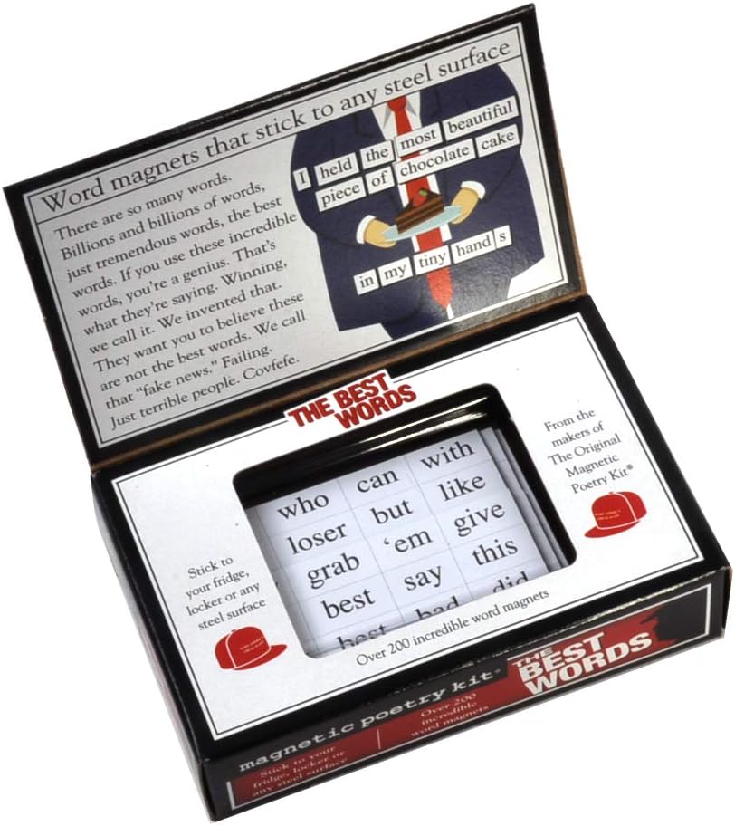 Magnetic Poetry The Best Words Word Magnet Kit