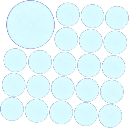 Kisangel 100pcs Bingo Chips for Math Counting Game Markers Plastic for Educational Activities and Game Night Fun