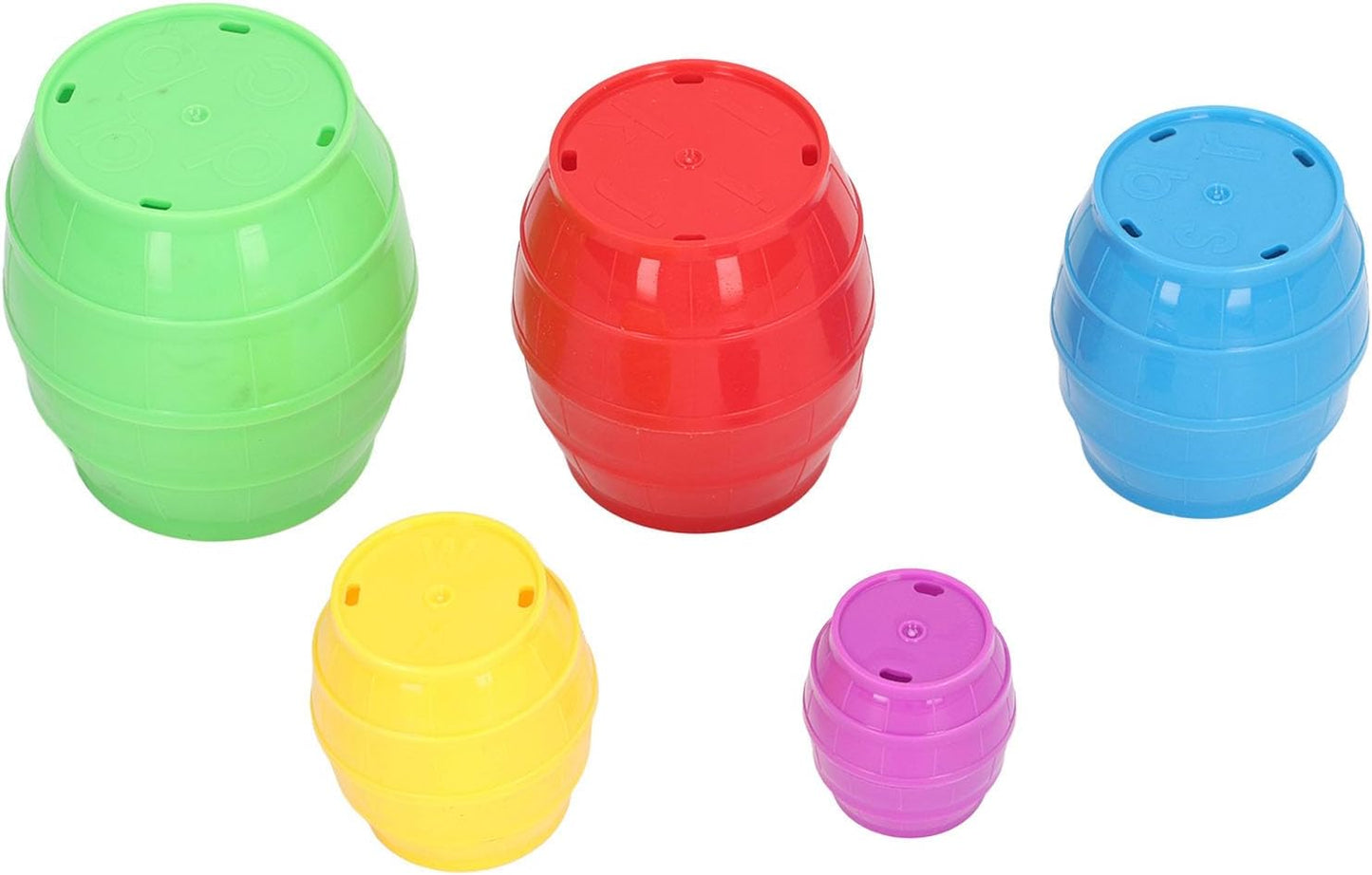 Stacking Cups Baby, 10pcs Nesting Cup Early Educational Toy with Color Recognition for Kids Indoor Outdoor Bathtub Beach