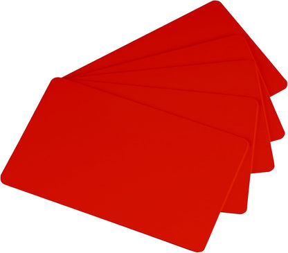 Pack of 100 Premium Yellow Gold CR80 PVC Cards | 30 mil by easyIDea