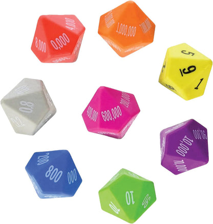 Teacher Created Resources Place Value Dice 8-Pack