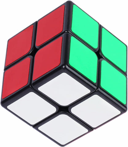 2x2 Speed Cube, Classic 2x2 Cube Puzzles Toy (Black)