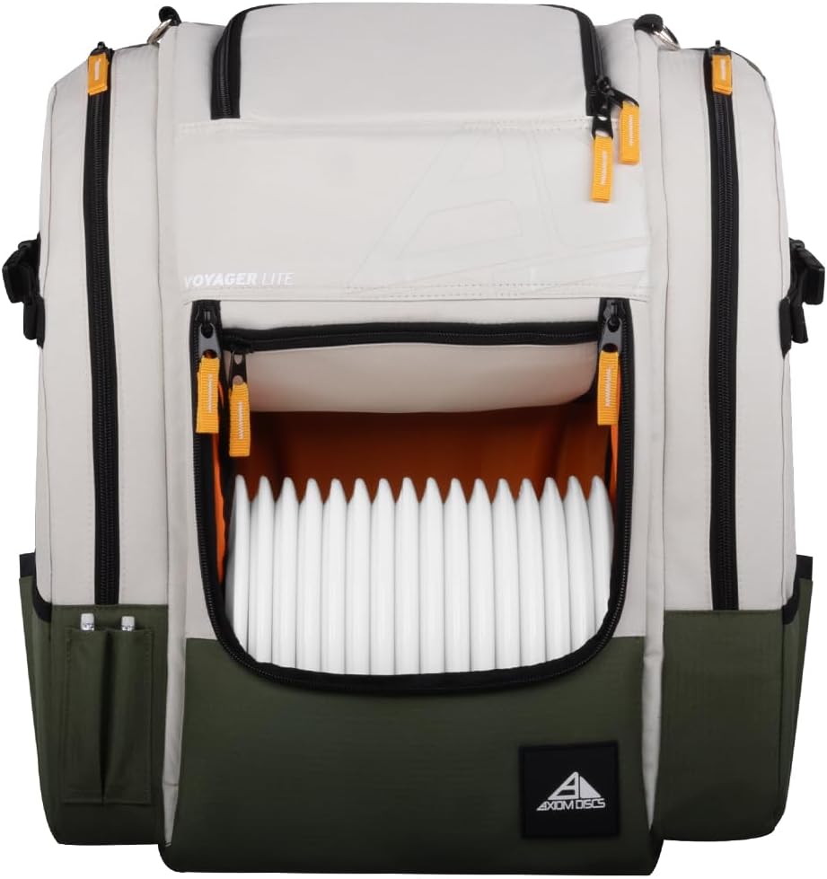 Axiom Discs Voyager Lite Backpack Disc Golf Bag (Choose Your Favorite Color)