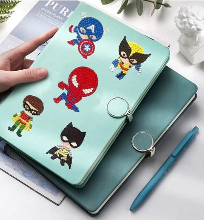 FONYANE Diamond Art for Kids & Girls & Boys,Gem Art Animal Stickers Craft Kit for Kids Ages 4-6-8-10-12,Arts & Crafts for Boys Girls Birthday Party Gift Toy