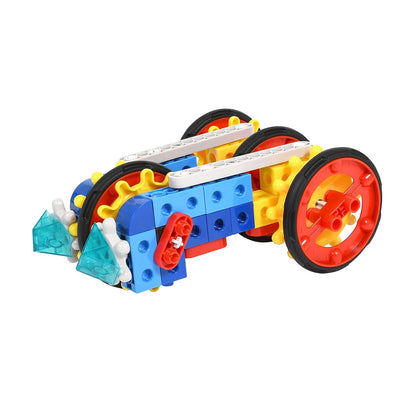 My Gears Transport Set - 118 Pieces - 8+ Activities - Gears Toys for Kids - Build Rotating, Moving Models - Building Toys for Kids Ages 4-8