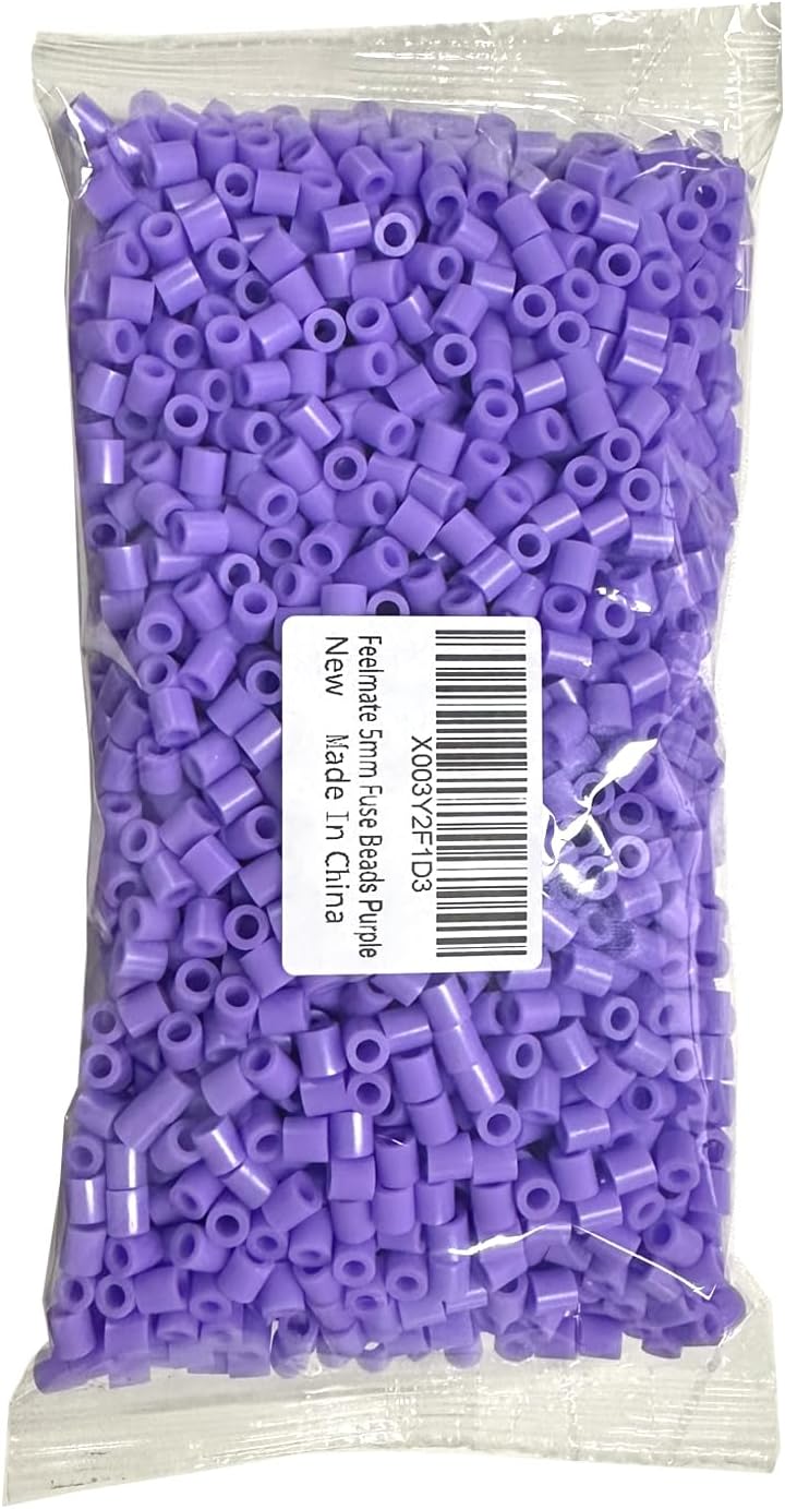 Fuse Beads 2,000 pcs 5mm Fuse Beads Kit Iron Beading Ironing Melting Fusion Beads Craft Set
