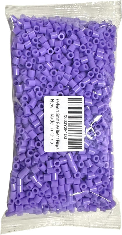 Fuse Beads 2,000 pcs 5mm Fuse Beads Kit Iron Beading Ironing Melting Fusion Beads Craft Set