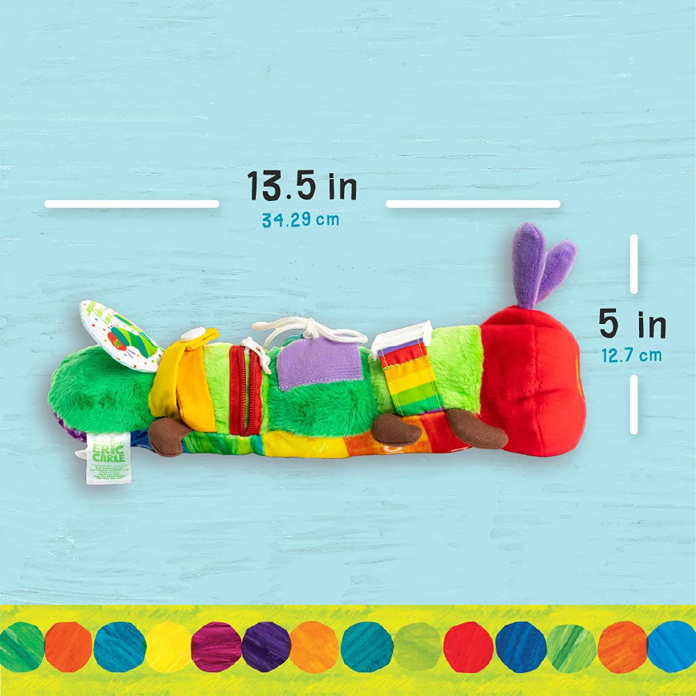KIDS PREFERRED World of Eric Carle The Very Hungry Caterpillar Learn to Dress Activity Toy Small