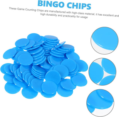 Toddmomy Bingo Counting Chips Game Markers for Math Learning Gambling for Counting Games Educational