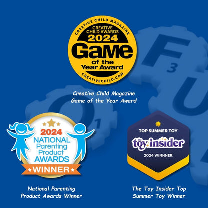 Word Strategy Game with Travel Bag, Word Puzzle for Adults, Family, and Kids, Fun Game for Ages 8+, 1-4 Players