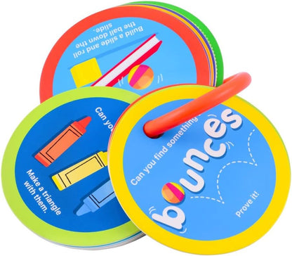 MOLLYBEE KIDS Toddler Scavenger Hunt Cards at Home, Toddler Activity, Ages 2, 3, Indoor Scavenger Hunt Game